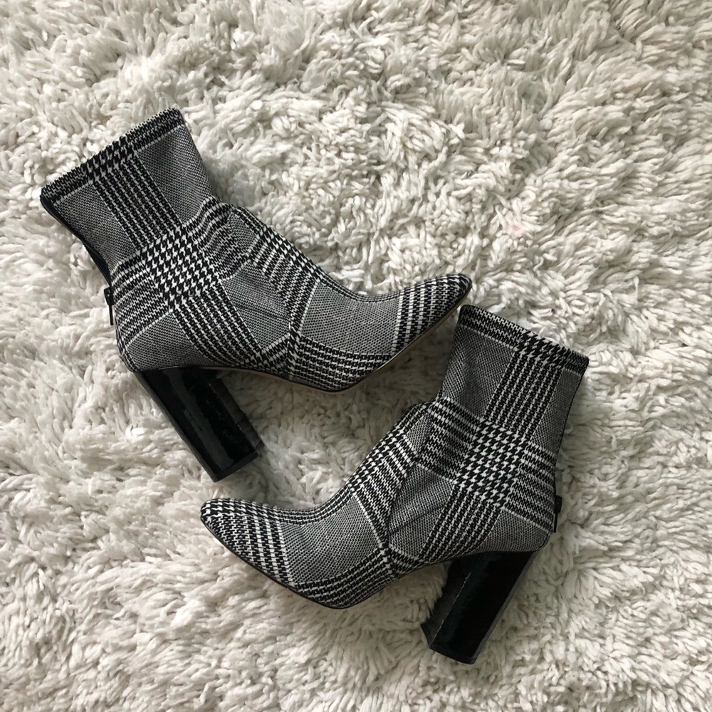 Aldo Houndstooth Boots